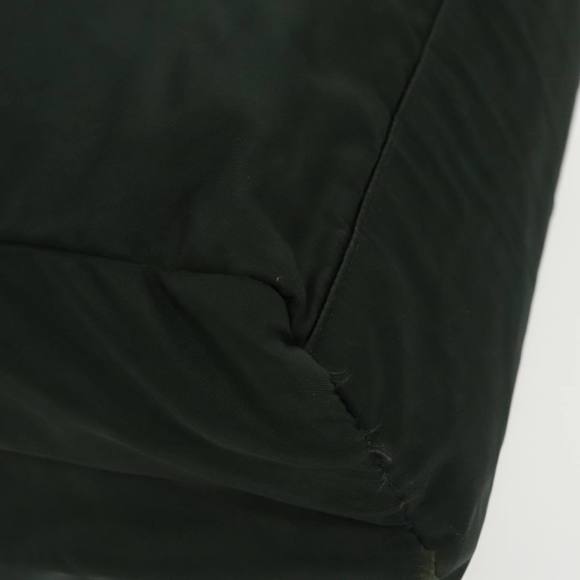 PRADA PRADA Hand Bag Nylon Khaki Silver Auth 95368 - Picture 16 of 16